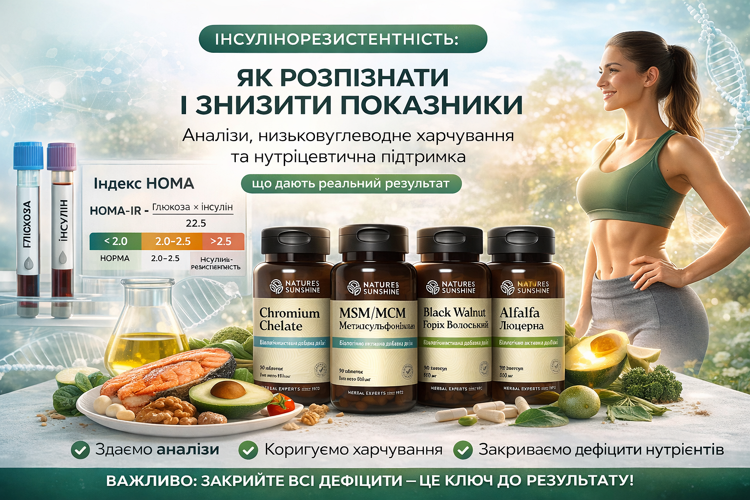 Інсулінорезистентність: як розпізнати, які аналізи здати і що допомагає знизити показники