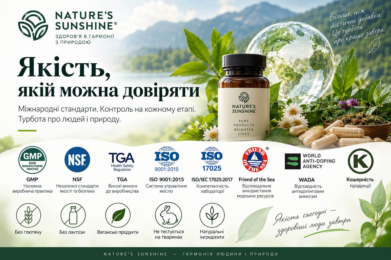 ЯКІСТЬ, ЯКІЙ МОЖНА ДОВІРЯТИ